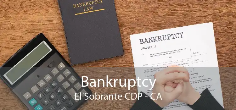 Bankruptcy El Sobrante CDP - CA
