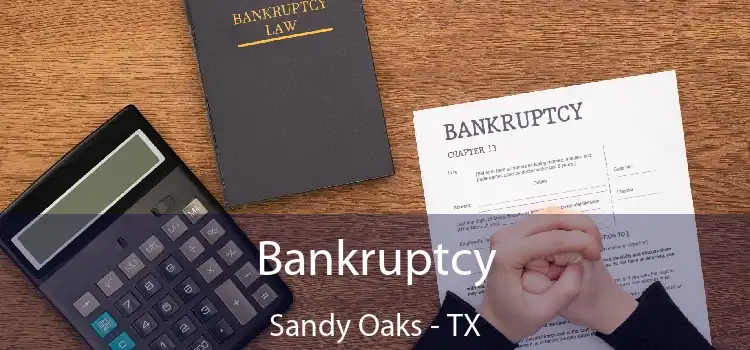 Bankruptcy Sandy Oaks - TX