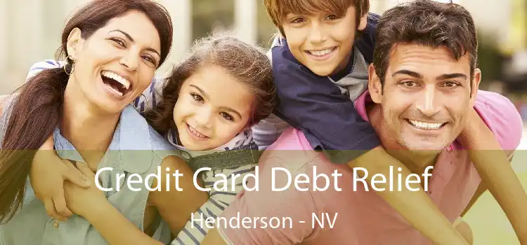 Credit Card Debt Relief Henderson - NV