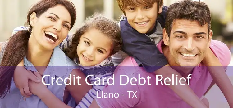 Credit Card Debt Relief Llano - TX