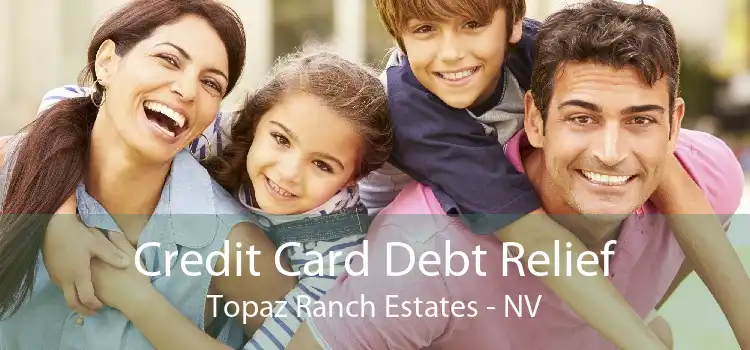 Credit Card Debt Relief Topaz Ranch Estates - NV