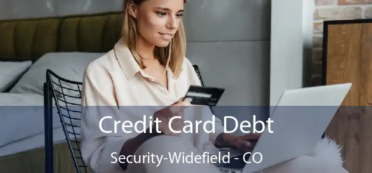 Credit Card Debt Security-Widefield - CO