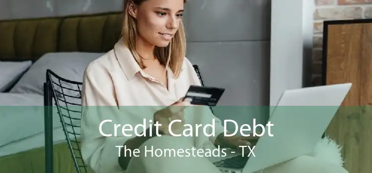 Credit Card Debt The Homesteads - TX