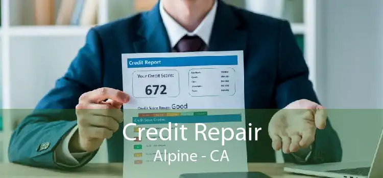 Credit Repair Alpine - CA