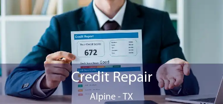 Credit Repair Alpine - TX