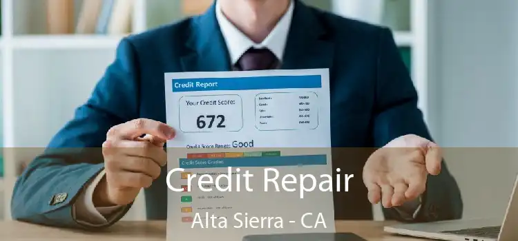 Credit Repair Alta Sierra - CA