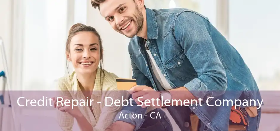 Credit Repair - Debt Settlement Company Acton - CA