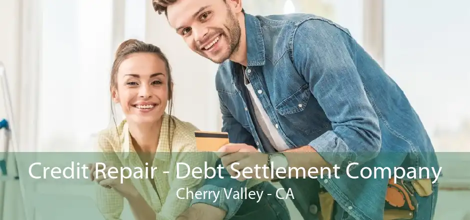 Credit Repair - Debt Settlement Company Cherry Valley - CA
