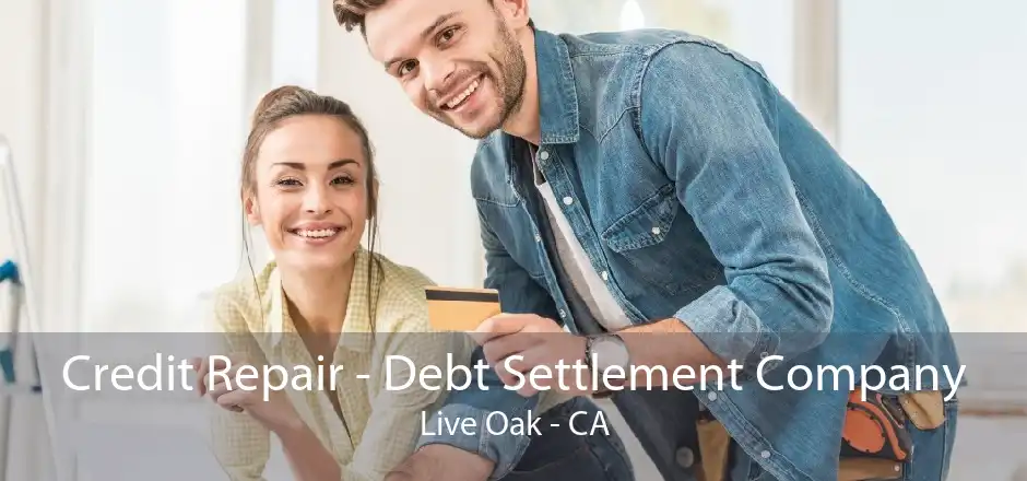 Credit Repair - Debt Settlement Company Live Oak - CA
