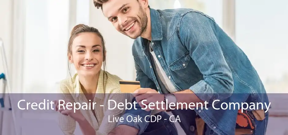 Credit Repair - Debt Settlement Company Live Oak CDP - CA