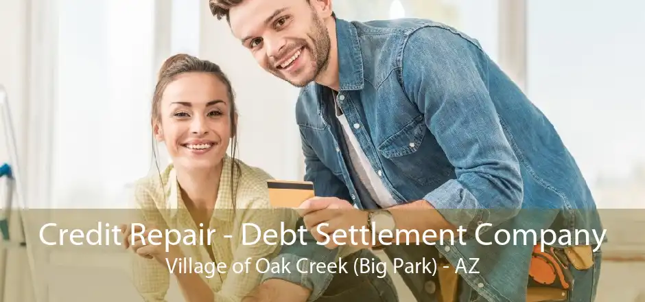 Credit Repair - Debt Settlement Company Village of Oak Creek (Big Park) - AZ