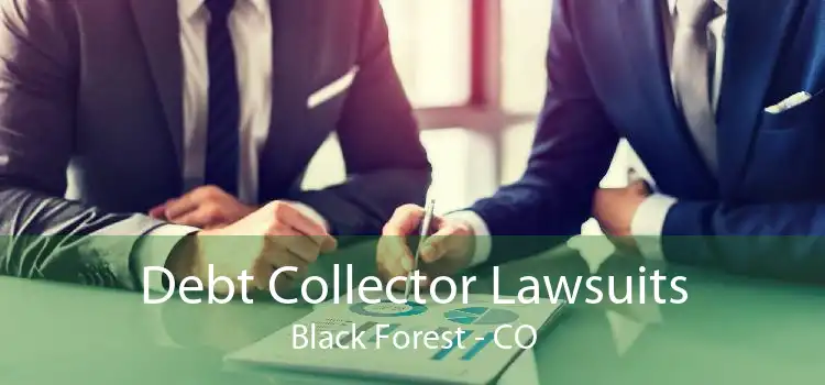 Debt Collector Lawsuits Black Forest - CO