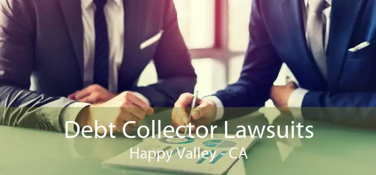 Debt Collector Lawsuits Happy Valley - CA