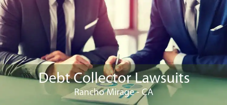 Debt Collector Lawsuits Rancho Mirage - CA