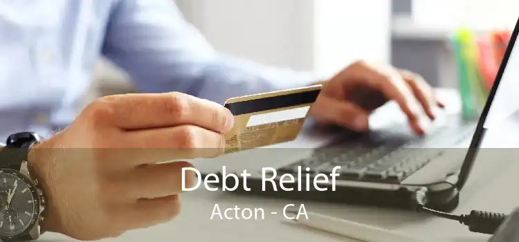 Debt Relief Acton - CA